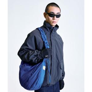 ショルダーバッグ City Ambient Products: クランプル ムーン ギャザーショルダー バッグ メンズ レディース