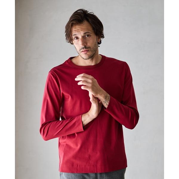 tシャツ シルケットスムースクルーネックT メンズ