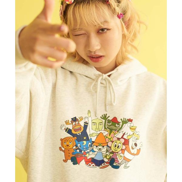 tシャツ 「PaRappa the Rapper/パラッパラッパー」パラッパオールスタープリントパー...