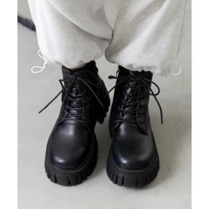 STYLEBLOCK（スタイルブロック） ブーツ サイドジップレースアップ