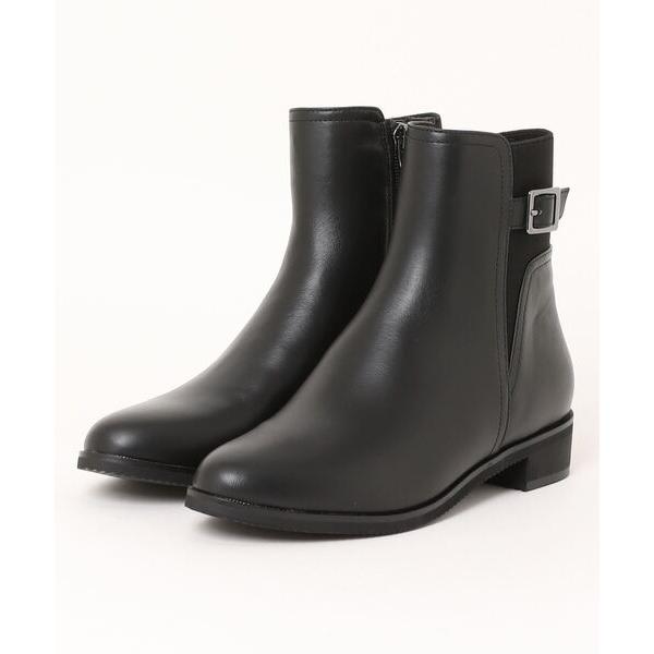 ブーツ ベルテッドバックゴアショートブーツ レディース