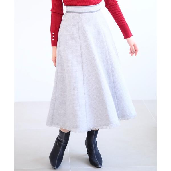 スカート ツイードフレアスカート/MM447202