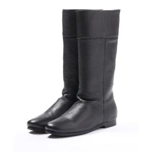 ブーツ セミルーズミドル丈ブーツ レディース