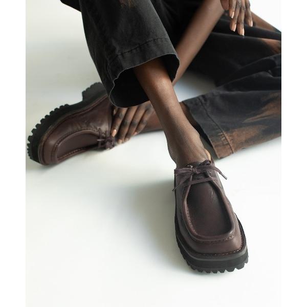 デッキシューズ モカシン 「leinwande（ラインヴァンド）」Lace Up Clogs レディ...