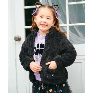 ブルゾン アウター ネコポケットボアブルゾン キッズ 子供服 女の子