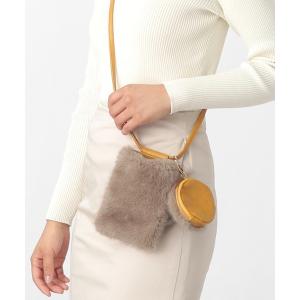 SALE❗️リアルファーバッグ マルチカラー マルチカラーファーバッグの