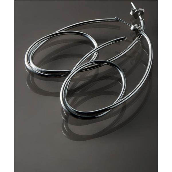 ピアス 「YArKA/ヤーカ」a loop stick earing(pierce)「krke3」 ...