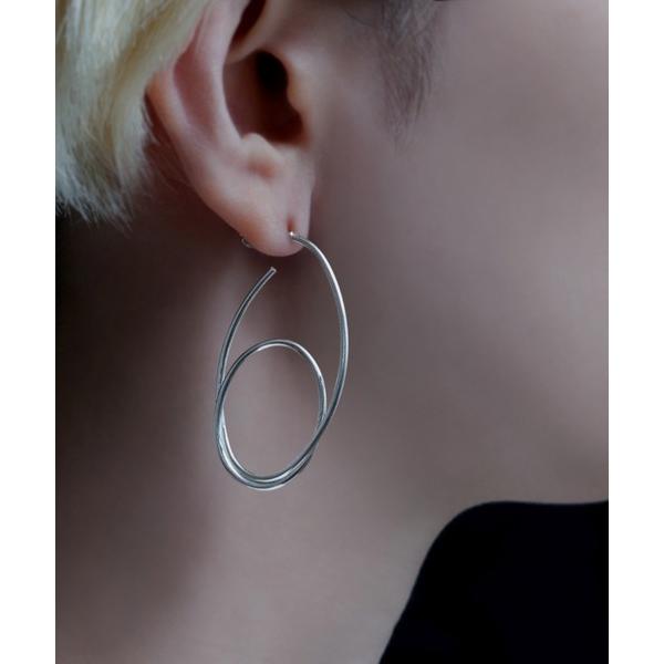ピアス 「YArKA/ヤーカ」a loop stick earing(pierce)「krke3」 ...