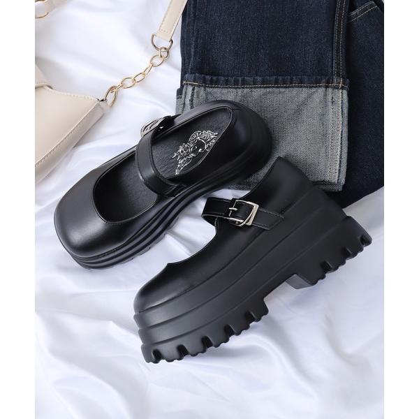 パンプス LOVEHUNTER トリプルソール メリージェーン パンプス