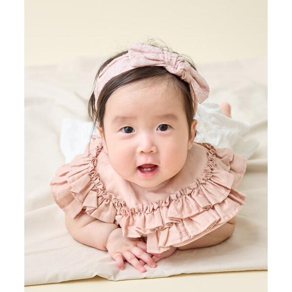 スタイ よだれかけ pomponner Frill Bib ベビースタイ