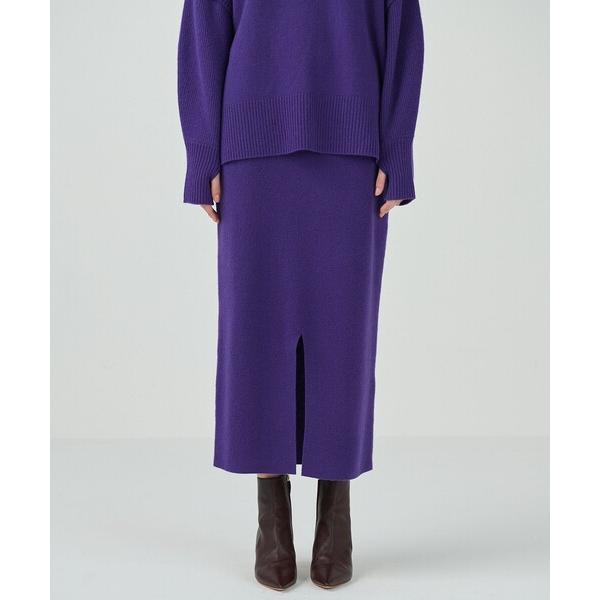 スカート クーマラムニットスカート