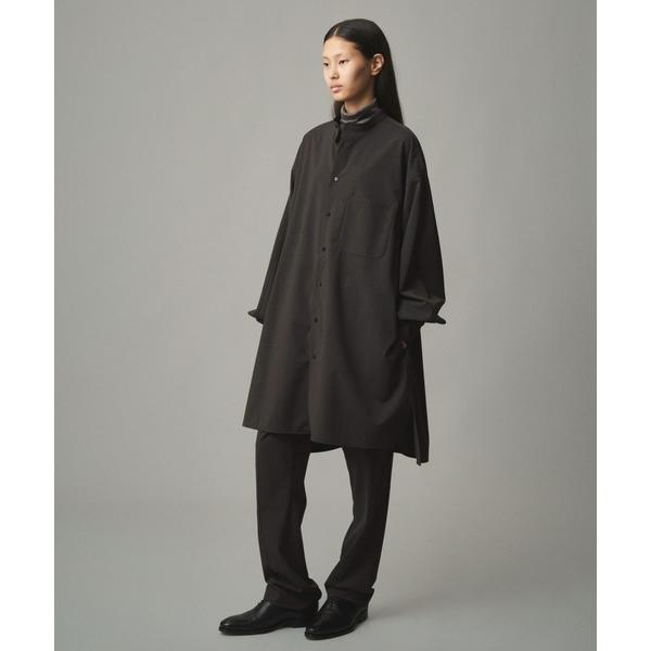 シャツ TROVE 2024AW / WORSTED LONG SHIRT メンズ レディース