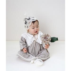 ベビー服 ロンパース おめかし レース衿 ロンパースの買取情報