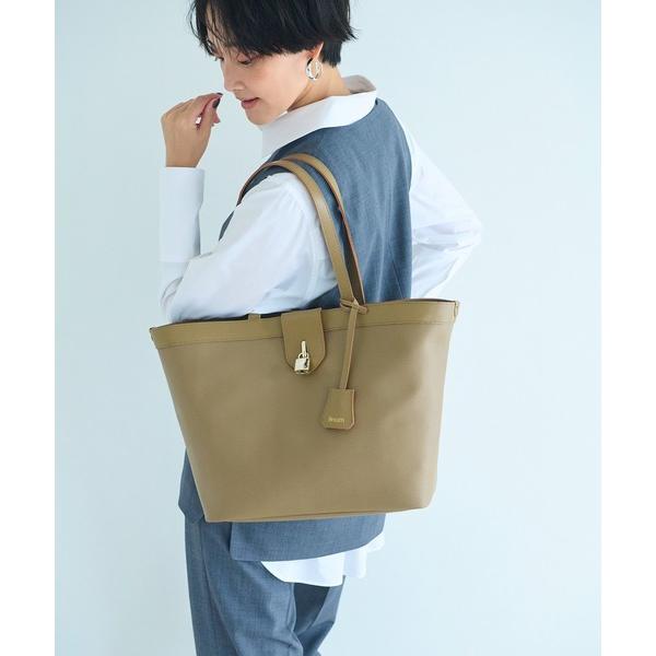トートバッグ 「Breath TOPKAPI」RIPPLE LOCK  リプルロック レザーコンビ ...