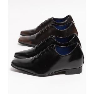 ビジネスシューズ インヒール内蔵シューズ / ホールカット ビジネスシューズ メンズ