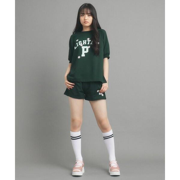 セットアップ 「130cmあり/セットアイテム」裏毛カレッジプリント キッズ 子供服 女の子