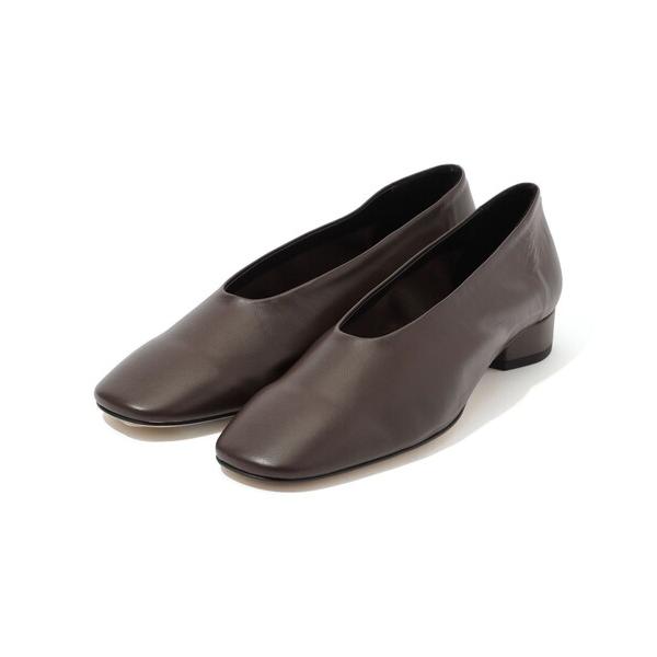 パンプス Aeyde DELIA ナッパレザー ローヒールパンプス