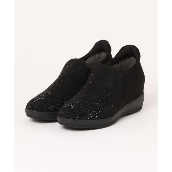 スニーカー インヒールスリッポンスニーカー レディース