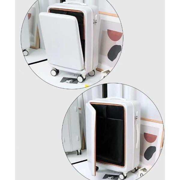 スーツケース フロントオープンキャリーケース