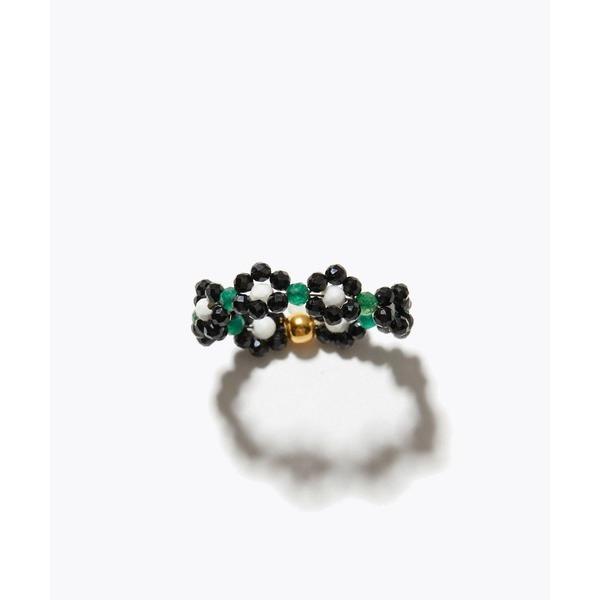 指輪 リング 「amulette」 「邪気を払い目標達成へ繋げる」オニキス フラワー リング レディ...