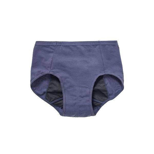 ショーツ 「きもちいいショーツ」綿混無地ナイトサニタリーショーツ(ジャストウエスト)