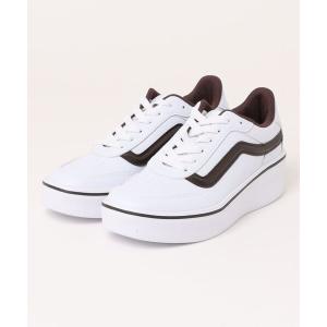 スニーカー VANS ヴァンズ ISSAC イサック V3942 WHITE/BROWN レディース