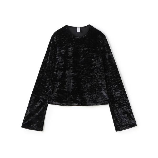 tシャツ Simone wild HAMMERED VELVET EASY LONG SLEEVE ...