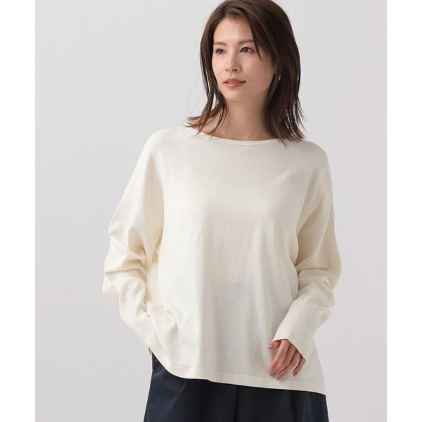 ニット セーター 毛玉しらず2WAYニット/133629 レディース