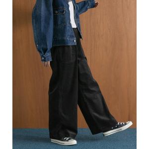 パンツ コーデュロイベイカーイージーパンツ レディース
