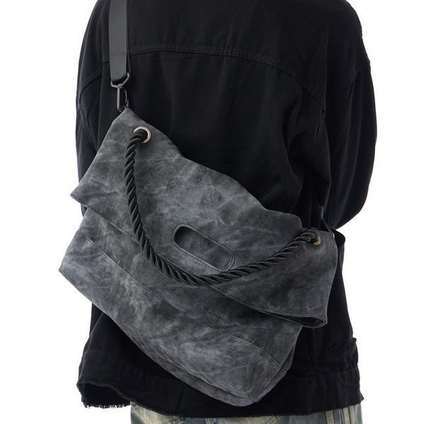 ショルダーバッグ dyed pattern fake leather bag / ダイド パターン ...