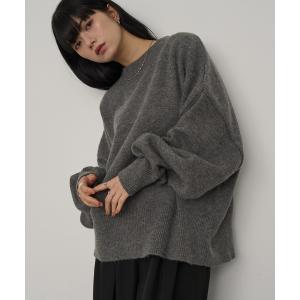 ニット セーター 「NOGLE/ノグル」カラールーズリブニット レディース