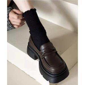 ローファー 新色追加/厚底ローファー レディース