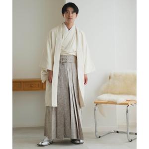 着物 羽織袴5点セット utatane メンズ ジャガードペイズリー メンズ