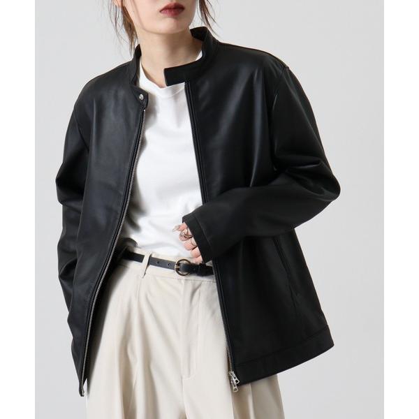 革ジャン ライダース Sheep leather riders blouson / シ−プレザーブル...