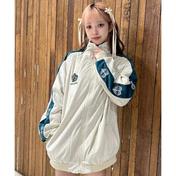 ジャージ A&apos;GEM/9 × .kom「ARULE/アルール」ハートラインジャケット レディース メ...