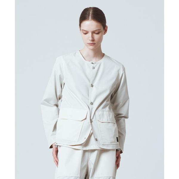 カーディガン 「TAION(タイオン)」「ユニセックス」ノンダウン ミリタリー リバーシブルクルーネ...