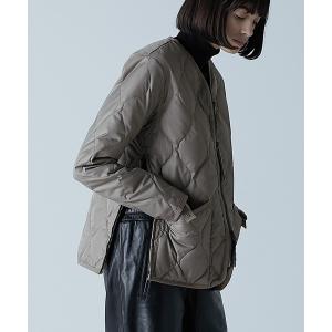 NOBLE（ノーブル） ダウンジャケット 38 ネイビー レディース