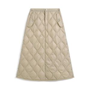 タイオン TAION ミリタリー ジップガゼット ダウンスカート （ブラック