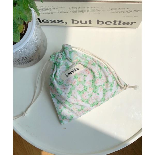 ポーチ Pochi Pouch/総柄 巾着 マルチ ミニ ポーチ レディース