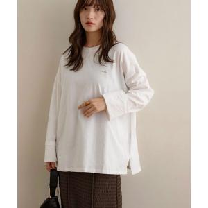 tシャツ 「NOAHL」ヴィンテージライク刺繍ロンT レディース