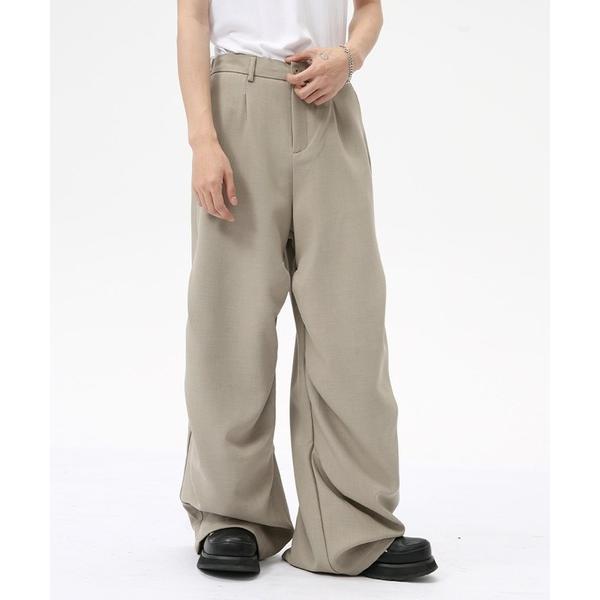 スラックス ドレープワイドスラックス メンズ レディース