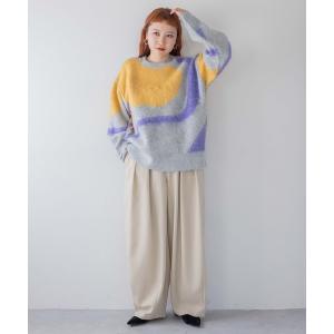 マルチサイズ パンツ バルーンタックパンツ レディース