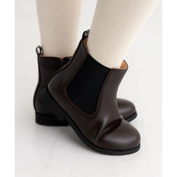 ブーツ 「POMPKINS/ポプキンズ」サイドゴアブーツ（18-21cm） キッズ 子供 男の子 女...