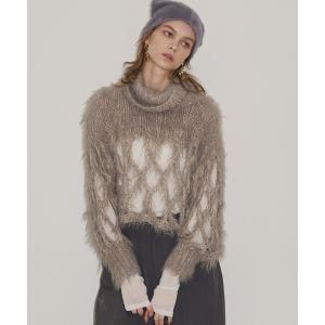 LA BELLE ETUDE◇ニット・セーター(厚手)/FREE/ポリエステル/ホワイト