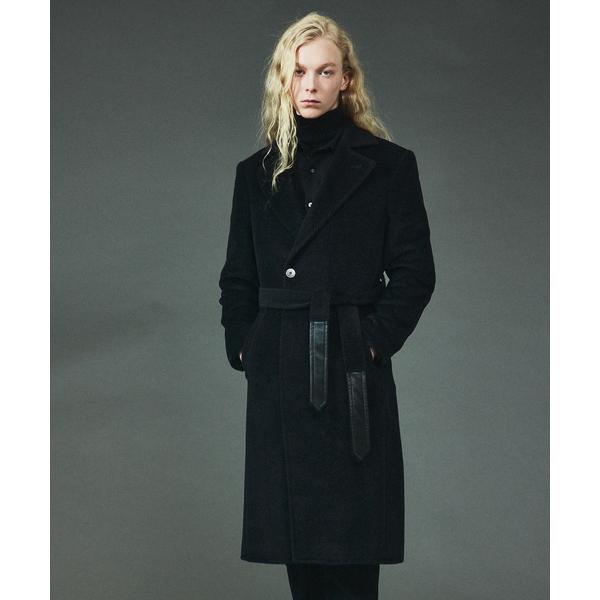 チェスターコート コート 「Director's Line」セミダブル ベルテッド コート メンズ