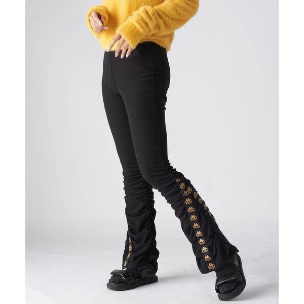 パンツ ギャザーレギンス レディース