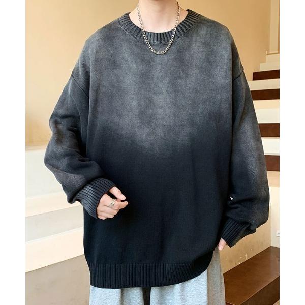 セーター ニット グラデーションニット メンズ レディース