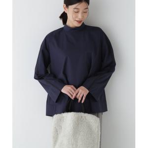 fog linen work（フォグリネンワーク） ノースリーブブラウス - ブルー