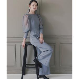 LAGUNAMOON パンツドレス 「WEB限定」LADYチュールドッキング LAGUNAMOON パンツドレス 「WEB限定」LADYチュールドッキング