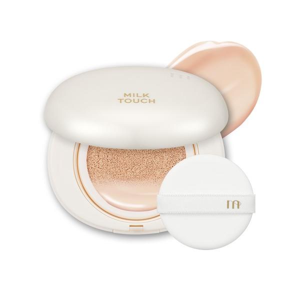 ファンデーション ミルクタッチ milk touch 「新商品」オールデイスキンフィットパールグロウ...